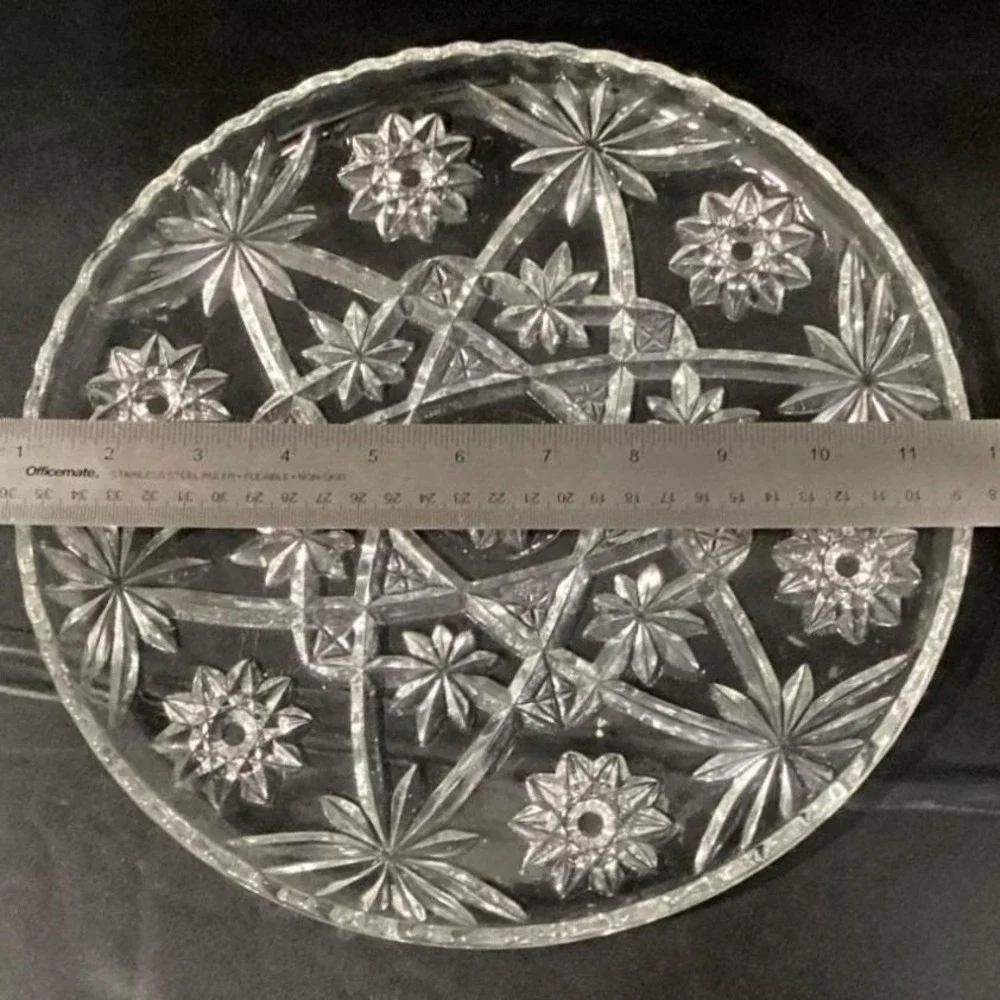 Anchor Hocking clear pressed